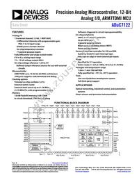 ADUC7122BBCZ Datasheet Cover