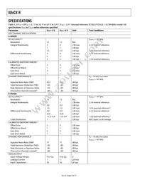 ADUC814BRUZ-REEL Datasheet Page 4