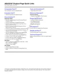 ADUC816BCPZ-REEL Datasheet Page 2
