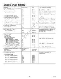 ADUC816BSZ-REEL Datasheet Page 6
