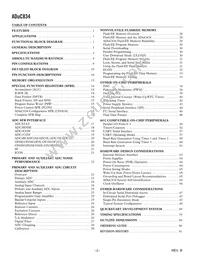 ADUC834BCPZ-REEL Datasheet Page 2