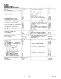 ADUC834BCPZ-REEL Datasheet Page 6
