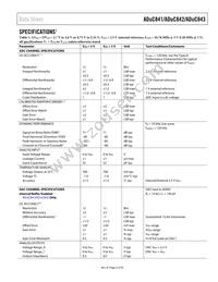 ADUC843BCPZ8-3 Datasheet Page 3