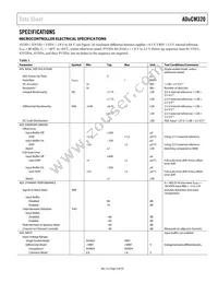 ADUCM320BBCZ-RL Datasheet Page 5