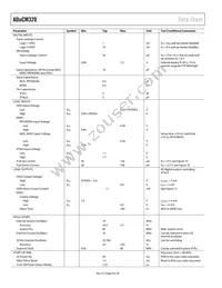 ADUCM320BBCZ-RL Datasheet Page 8