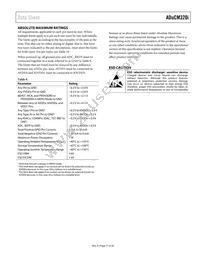 ADUCM320BBCZI-RL Datasheet Page 17