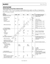 ADUCM322BBCZ-RL Datasheet Page 4