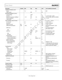 ADUCM322BBCZ-RL Datasheet Page 5