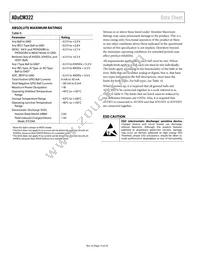 ADUCM322BBCZ-RL Datasheet Page 14