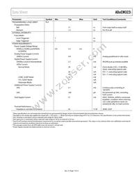 ADUCM322BBCZI-RL Datasheet Page 7