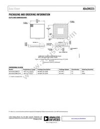 ADUCM322BBCZI-RL Datasheet Page 23