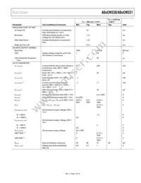 ADUCM331WDCPZ Datasheet Page 7