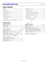 ADUCM331WFSBCPZ-RL Datasheet Page 2