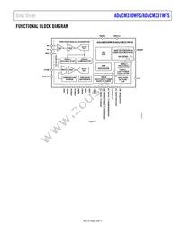 ADUCM331WFSBCPZ-RL Datasheet Page 3