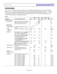 ADUCM331WFSBCPZ-RL Datasheet Page 5