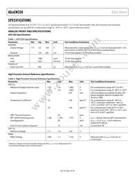 ADUCM350BBCZ-RL Datasheet Page 4