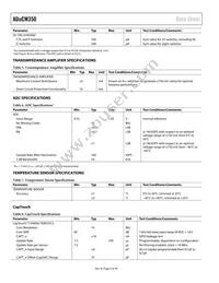 ADUCM350BBCZ-RL Datasheet Page 6
