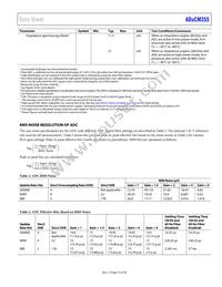 ADUCM355BCCZ-RL7 Datasheet Page 15