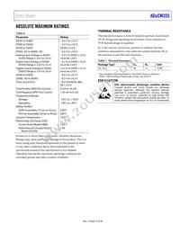 ADUCM355BCCZ-RL7 Datasheet Page 19