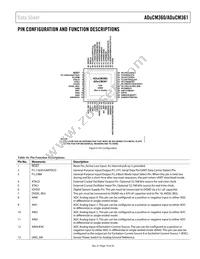 ADUCM361BCPZ128-R7 Datasheet Page 19