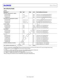 ADUCM4050BCPZ-R7 Datasheet Page 10