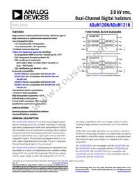 ADUM121N0WBRZ-RL7 Datasheet Cover