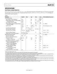ADUM1234BRWZ-RL Datasheet Page 3