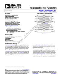 ADUM1251WARZ-RL7 Datasheet Cover