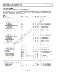 ADUM1402CRW-RL Datasheet Page 4