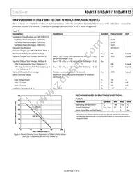 ADUM1412BRWZ-RL Datasheet Page 11