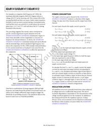 ADUM1412BRWZ-RL Datasheet Page 20