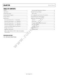 ADUM210N0BRIZ-RL Datasheet Page 2