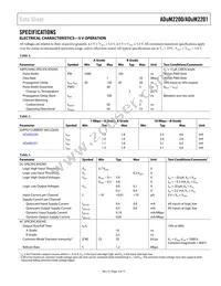 ADUM2201WBRWZ Datasheet Page 3