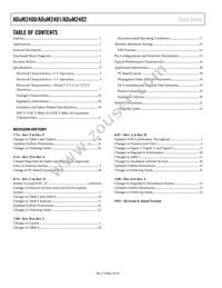 ADUM2402CRIZ-RL Datasheet Page 2