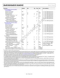 ADUM2402CRIZ-RL Datasheet Page 4