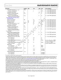 ADUM2402CRIZ-RL Datasheet Page 9