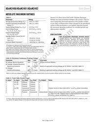 ADUM2402CRIZ-RL Datasheet Page 12