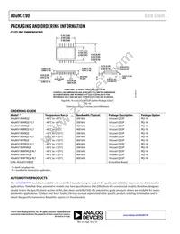 ADUM3190WTRQZ-RL7 Datasheet Page 18