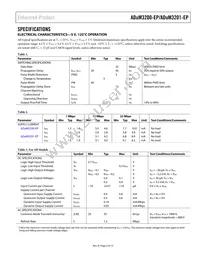 ADUM3201TRZ-EP-RL7 Datasheet Page 3
