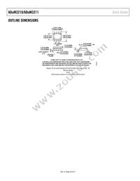 ADUM3211WBRZ Datasheet Page 20