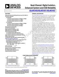 ADUM3401CRWZ-RL Datasheet Cover