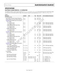 ADUM3401CRWZ-RL Datasheet Page 3