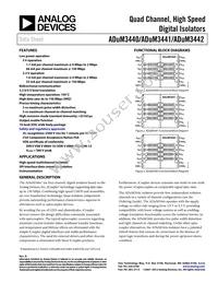 ADUM3441CRWZ-RL Datasheet Cover