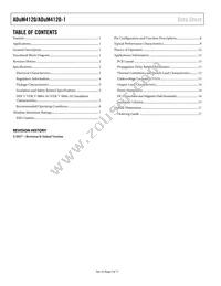 ADUM4120-1CRIZ Datasheet Page 2