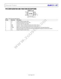 ADUM4121-1TRIZ-EPR Datasheet Page 7