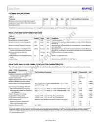 ADUM4122CRIZ-RL Datasheet Page 5