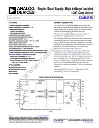 ADUM4136BRWZ-RL Datasheet Cover
