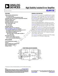 ADUM4190SRIZ-RL Datasheet Cover
