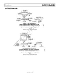 ADUM4223WARWZ Datasheet Page 19