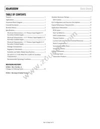 ADUM5000WARWZ Datasheet Page 2